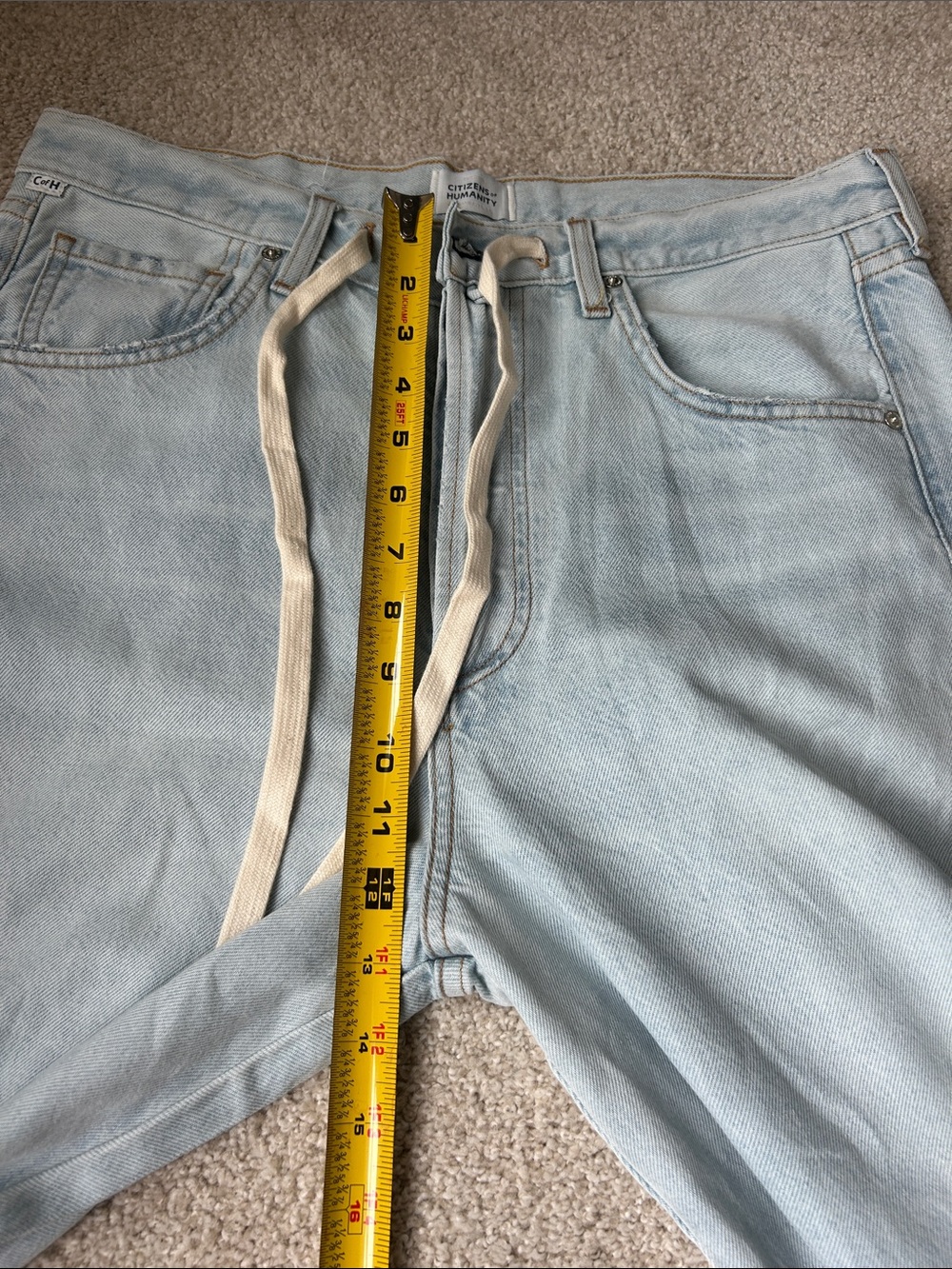 Like new Citizens of Humanity Brynn drawstring trouser jeans - Picture 10 of 16